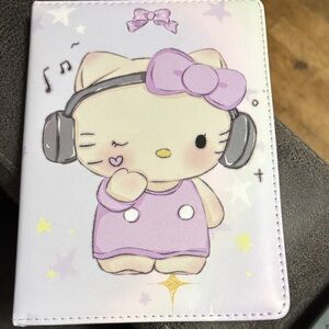 Hello Kitty journal with Headphones Design